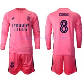 Barn Fotballdrakter Real Madrid Toni Kroos 8 Borte 2020-21 Langermet